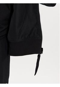 Adidas - adidas Bluza Embroidery IP4070 Czarny Loose Fit. Kolor: czarny. Materiał: bawełna #5