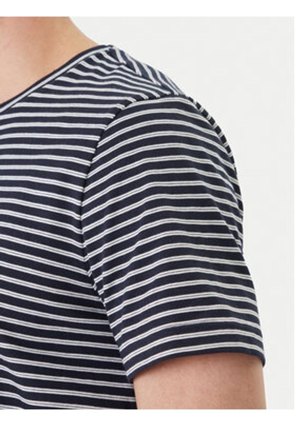 TOMMY HILFIGER - Tommy Hilfiger T-Shirt Ess Seasonal MW0MW40923 Granatowy Regular Fit. Kolor: niebieski. Materiał: bawełna