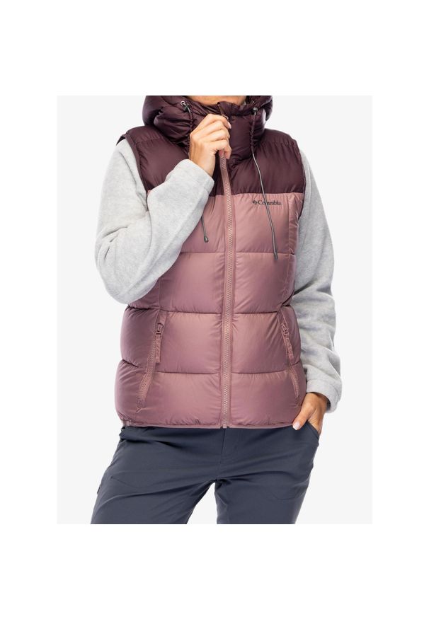 columbia - Kamizelka damska Columbia Pike Lake II Insulated Vest. Kolor: różowy