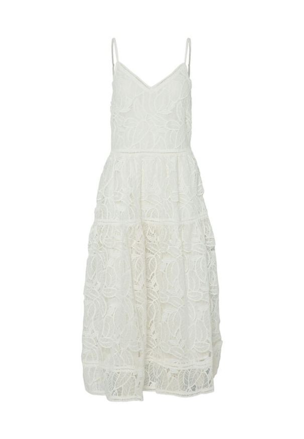 YAS Sukienka letnia Lifa 26037183 Biały Regular Fit. Kolor: biały. Materiał: syntetyk. Sezon: lato