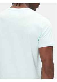 Tommy Jeans T-Shirt DM0DM04411 Zielony Slim Fit. Kolor: zielony. Materiał: bawełna