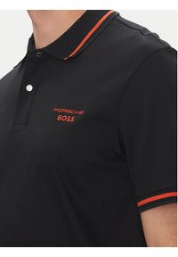 BOSS Polo C-Parris 197 50543257 Czarny Regular Fit. Typ kołnierza: polo. Kolor: czarny. Materiał: bawełna #4