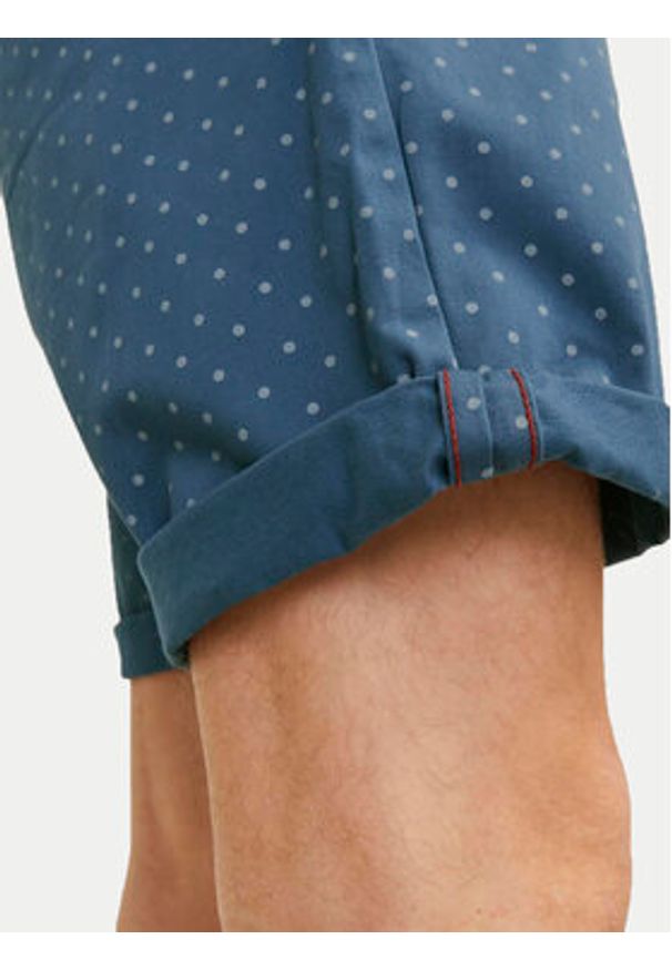 Jack & Jones - Jack&Jones Szorty materiałowe Bowie 12230336 Niebieski Regular Fit. Kolor: niebieski. Materiał: bawełna