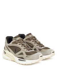 Polo Ralph Lauren Sneakersy Trackster 275 Sneaker 809974012003 Szary. Kolor: szary. Materiał: zamsz, skóra
