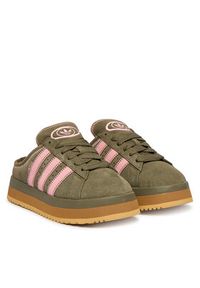 Adidas - adidas Sneakersy Campus 00S Winter Low IH1813 Khaki. Kolor: brązowy. Materiał: zamsz, skóra. Model: Adidas Campus #3