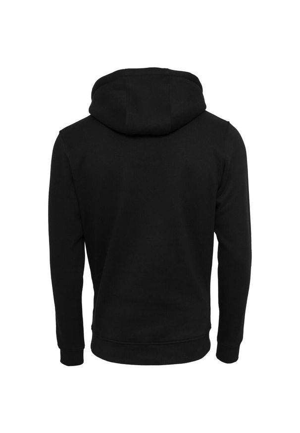 BUILD YOUR BRAND - Organiczna Bluza Z Kapturem Unisex Dla Dorosłych. Typ kołnierza: kaptur. Kolor: czarny