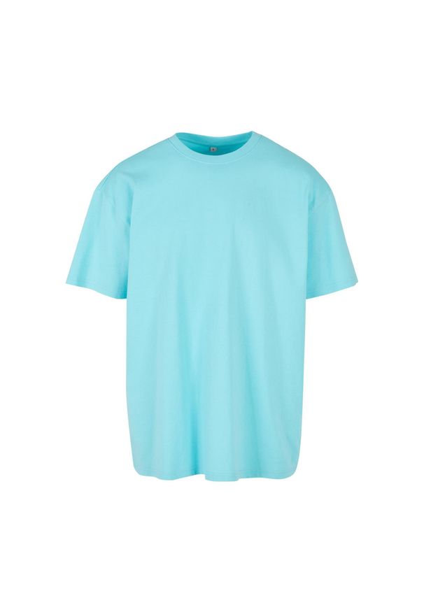 BUILD YOUR BRAND - Ponadwymiarowa Koszulka Dla Dorosłych Unisex Heavyweight. Kolor: niebieski