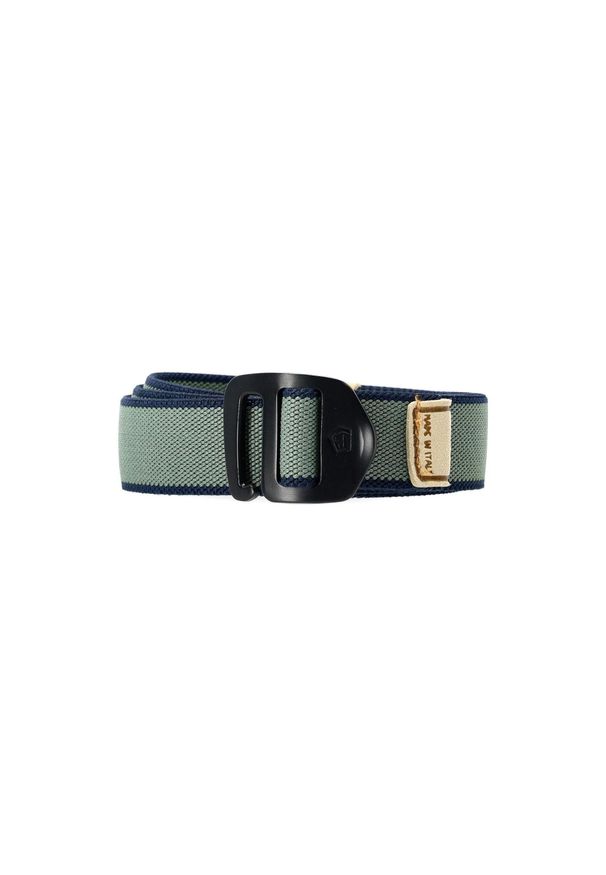 Pasek do spodni E9 Elegancio. Kolor: zielony. Sport: turystyka piesza