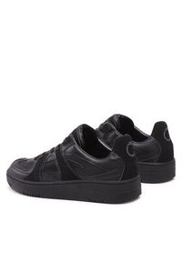 Trussardi Jeans - Trussardi Sneakersy 79A00844 Czarny. Kolor: czarny. Materiał: skóra #3