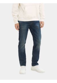 Tom Tailor Denim Jeansy 1008446 Granatowy Slim Fit. Kolor: niebieski