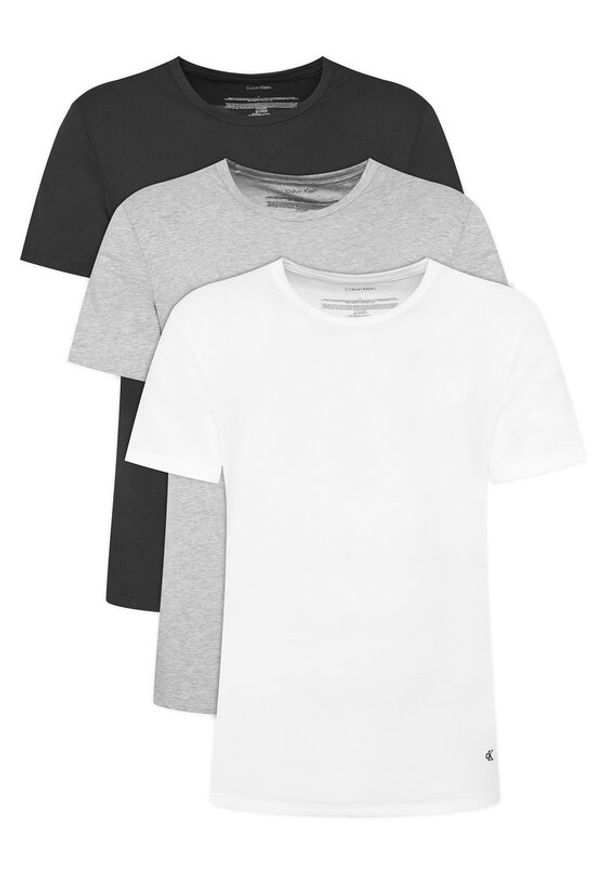 Calvin Klein Underwear Komplet t-shirtów LV00NB4185 Kolorowy Regular Fit. Materiał: bawełna, syntetyk. Wzór: kolorowy