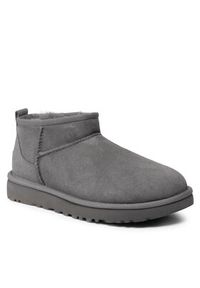 Ugg Śniegowce W Classic Ultra Mini 1116109 Szary. Kolor: szary. Materiał: skóra, zamsz #5