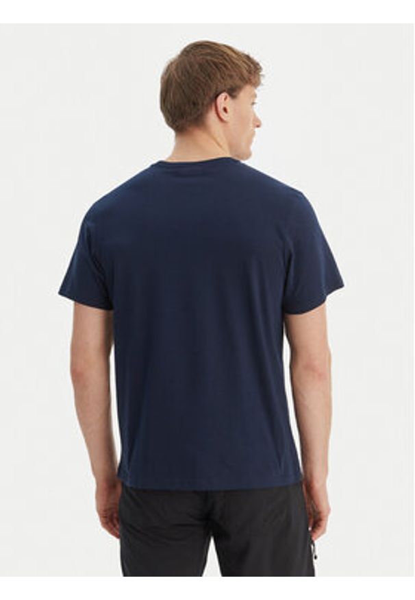 columbia - Columbia T-Shirt Basic Logo™ 2155001 Granatowy Regular Fit. Kolor: niebieski. Materiał: bawełna