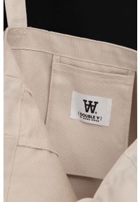 Wood Wood torba Desi Arch kolor beżowy 10240201.9068-OFFWHITE. Kolor: beżowy. Materiał: bawełna #6