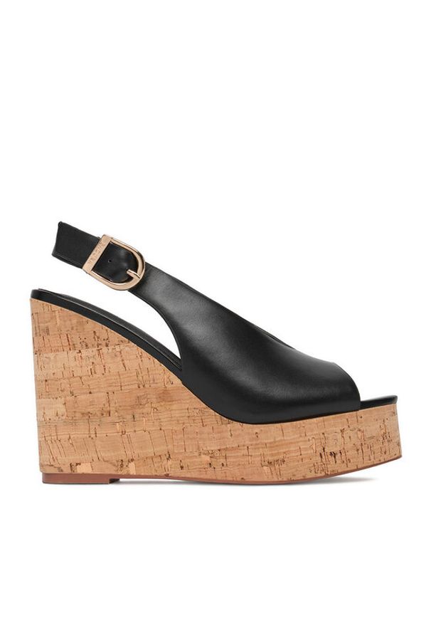 Badura Sandały C-ALANA-25-3-10YY Czarny. Kolor: czarny. Materiał: skóra