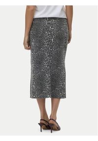 Vero Moda Spódnica jeansowa Veri 10336316 Szary Regular Fit. Kolor: szary. Materiał: bawełna #3
