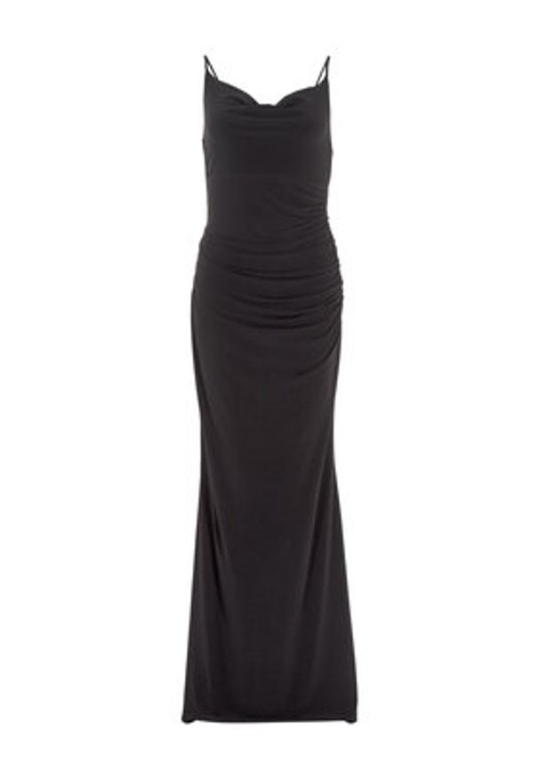Swing Sukienka wieczorowa 5AI02900 Czarny Slim Fit. Kolor: czarny. Materiał: syntetyk. Styl: wizytowy