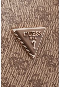 Guess - GUESS Brązowa damska shopperka Katya Multi. Kolor: brązowy. Materiał: skórzane #5