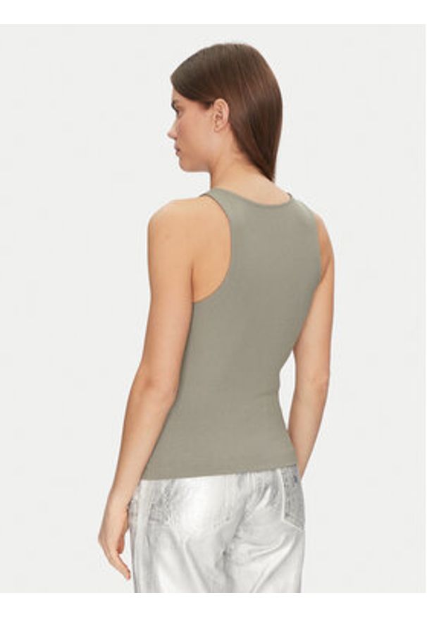 Guess Top W5GP57 KCV52 Zielony Slim Fit. Kolor: zielony. Materiał: syntetyk