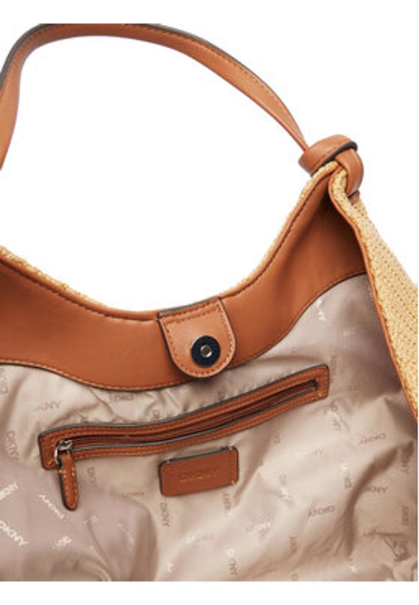 DKNY Torebka Paula R61AOE48 Brązowy. Kolor: brązowy