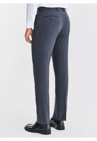 Pako Lorente - Granatowy garnitur męski. Kolor: niebieski. Materiał: poliester, elastan, wiskoza #7