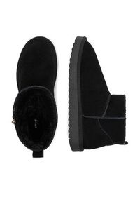 DeeZee Śniegowce DZ-80 BLACK Czarny. Kolor: czarny. Materiał: skóra, zamsz #7