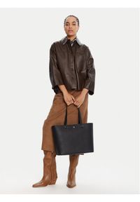 Lauren Ralph Lauren Torebka 431911655001 Czarny. Kolor: czarny. Materiał: skórzane #1