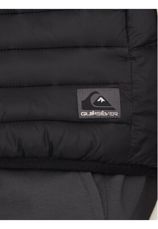 Quiksilver Kamizelka Scalysleeveless Jckt EQYJK04009 Czarny Regular Fit. Kolor: czarny. Materiał: syntetyk