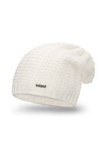 Zimowa czapka damska PaMaMi - Ecru. Materiał: poliamid, akryl. Sezon: zima #1