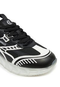 Just Cavalli Sneakersy 78QA3SQ2 ZSC45 Czarny. Kolor: czarny. Materiał: materiał