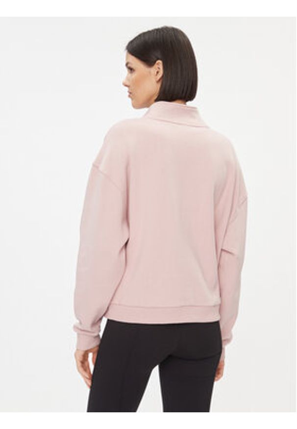 Vans Bluza Leighton Mock Neck Fleece VN000A5VZUL1 Różowy Regular Fit. Kolor: różowy. Materiał: bawełna, syntetyk