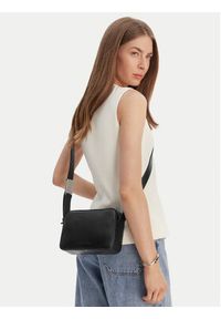 Calvin Klein Torebka K60K612555 Czarny. Kolor: czarny. Materiał: skórzane #4