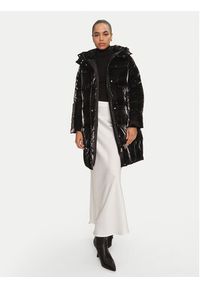 Elisabetta Franchi Płaszcz zimowy PI-79Z-46E2-V650 Czarny Regular Fit. Kolor: czarny. Materiał: syntetyk. Sezon: zima #7