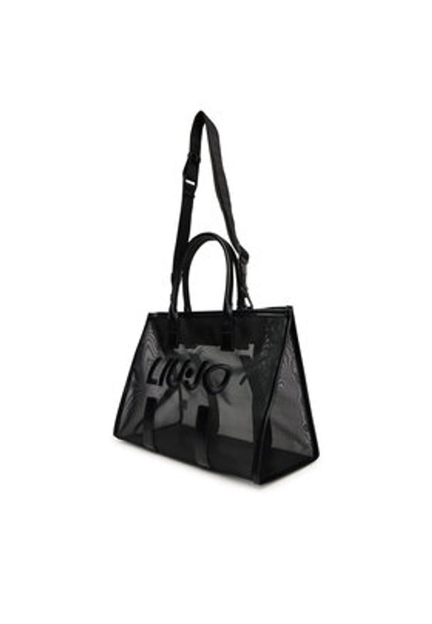 Liu Jo Torebka VA5205 J4660 Czarny. Kolor: czarny. Materiał: skórzane