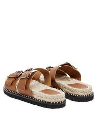 Castañer Espadryle Ter/261 025673 Brązowy. Kolor: brązowy. Materiał: skóra #5