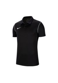 Nike - Męska Koszulka Polo Park 20 DriFIT. Typ kołnierza: polo. Kolor: czarny