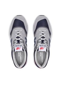 New Balance Sneakersy CM997HCJ Szary. Kolor: szary. Materiał: materiał