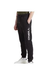 Spodnie treningowe męskie O'Neill Men. Kolor: czarny. Materiał: dresówka. Sezon: lato. Sport: turystyka piesza