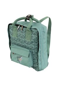 Plecak dziecięcy BR Equitation. Kolor: zielony. Wzór: kolorowy. Styl: młodzieżowy #1