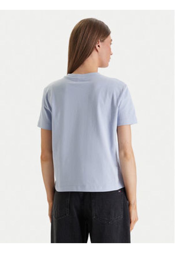 Calvin Klein T-Shirt LV044C905G Niebieski Regular Fit. Kolor: niebieski. Materiał: bawełna