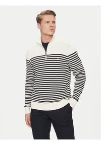 TOMMY HILFIGER - Tommy Hilfiger Sweter MW0MW38601 Écru Regular Fit. Materiał: bawełna #1