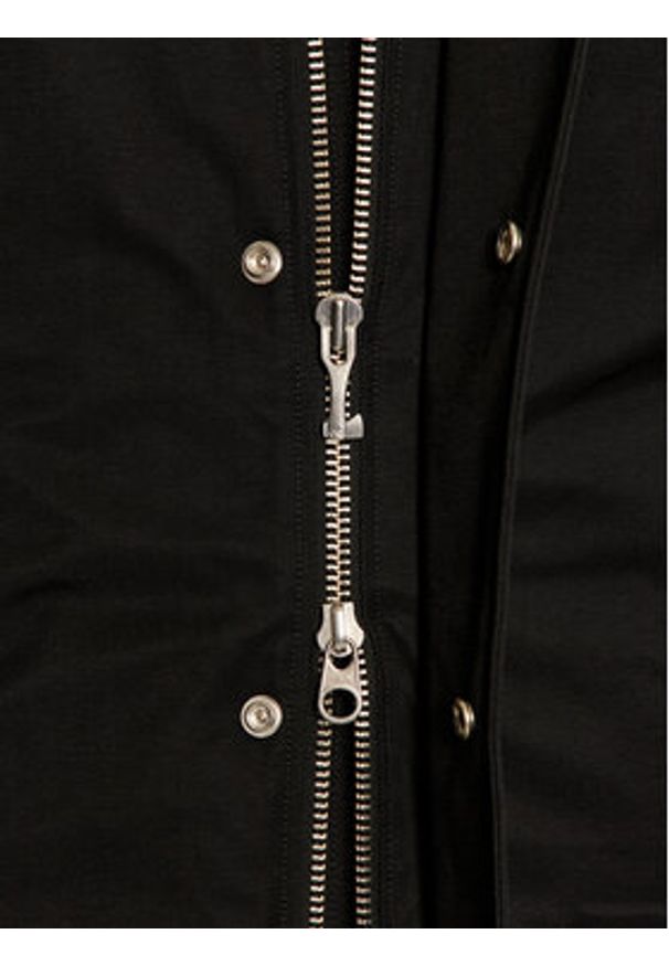 Moose Knuckles Kurtka puchowa M32MP261SX Czarny Regular Fit. Kolor: czarny. Materiał: bawełna