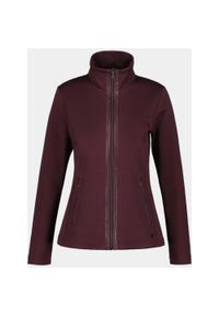 LUHTA - Sweter Damski Luhta Hallikkala. Kolor: fioletowy. Materiał: polar. Sezon: zima. Sport: turystyka piesza