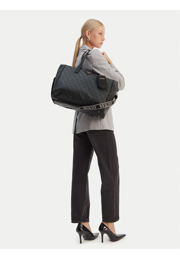 Guess Torba weekendowa TWHB92 11017 Szary. Kolor: szary. Materiał: skóra