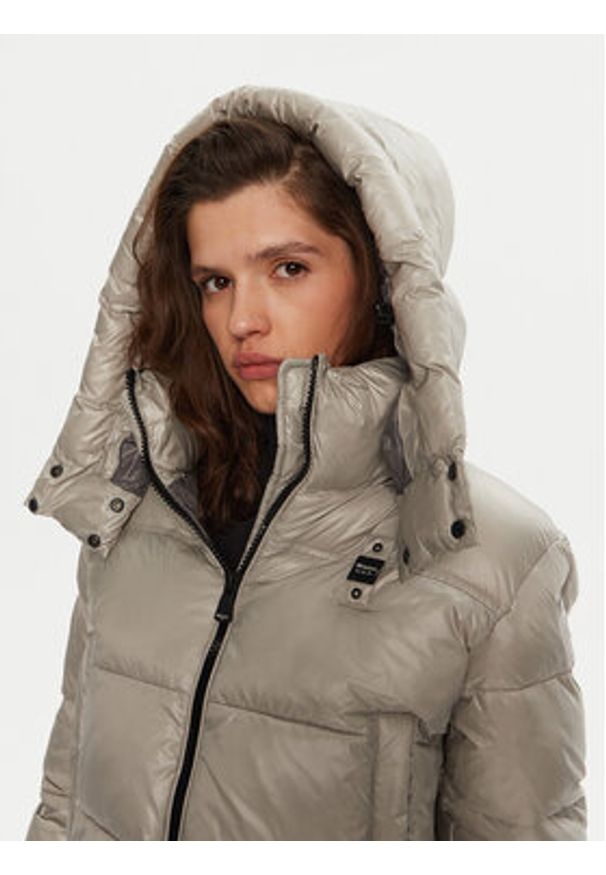 Blauer Kurtka zimowa 24WBLDC02044 Szary Regular Fit. Kolor: szary. Materiał: syntetyk. Sezon: zima