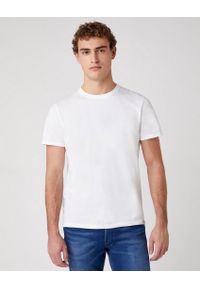 Wrangler - WRANGLER SS 2 PACK TEE MĘSKIE T-SHIRTY KOSZULKI DWUPAK WHITE W7BADH989 112131580