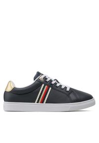 TOMMY HILFIGER - Sneakersy Tommy Hilfiger. Kolor: niebieski #1