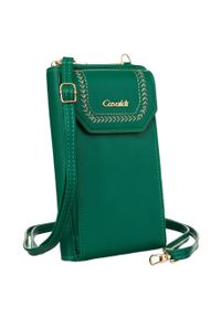 4U CAVALDI - Listonoszka zielona 4U Cavaldi M-15. Kolor: zielony. Materiał: skórzane