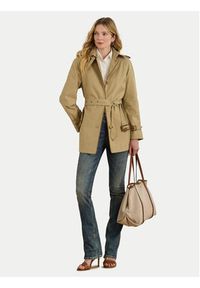 Lauren Ralph Lauren - LAUREN RALPH LAUREN Trencz 297979525001 Beżowy Regular Fit. Kolor: beżowy. Materiał: bawełna, syntetyk #2