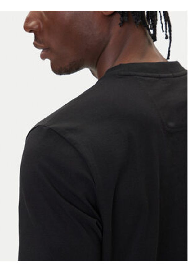 BOSS T-Shirt League GRX 50549413 Czarny Relaxed Fit. Kolor: czarny. Materiał: bawełna